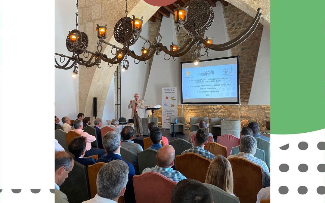 La IGP Aceite de Jaén participa en las Jornadas sobre calidad y grandes volúmenes en Aceites de Oliva organizada por Pieralisi y Mercacei