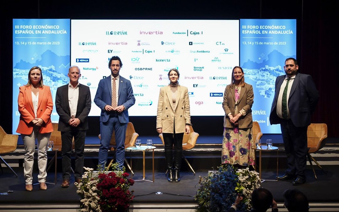 Presencia de la IGP Aceite de jaén en el III Foro Económico Español en Andalucía
