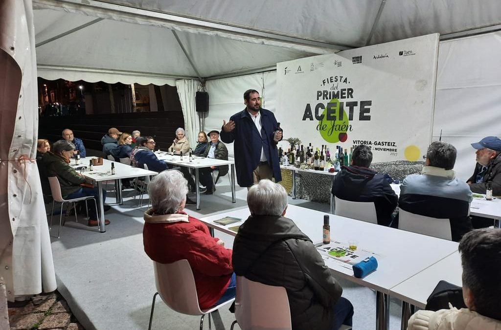 La IGP Aceites de Jaén viaja hasta Vitoria con la Fiesta del Primer Aceite de Jaén