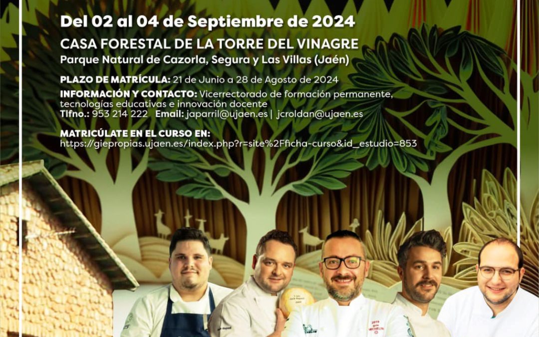 Colaboramos en el Curso en Gastronomia, Sostenibilidad y Desarrollo Terrritorial de la UJA